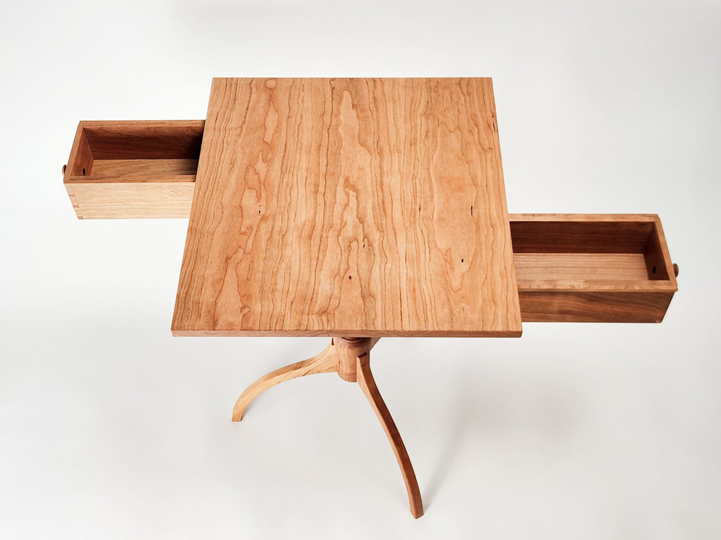 Shaker-style Sewing Stand / Game Table