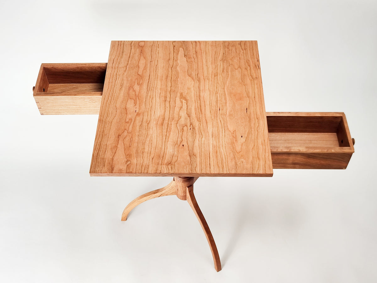 Shaker-style Sewing Stand / Game Table