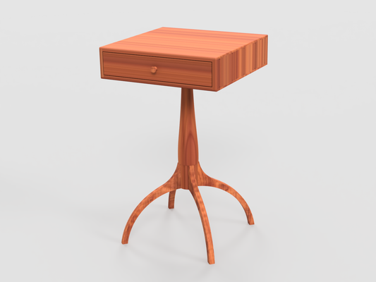 Candle Stand with Drawer
