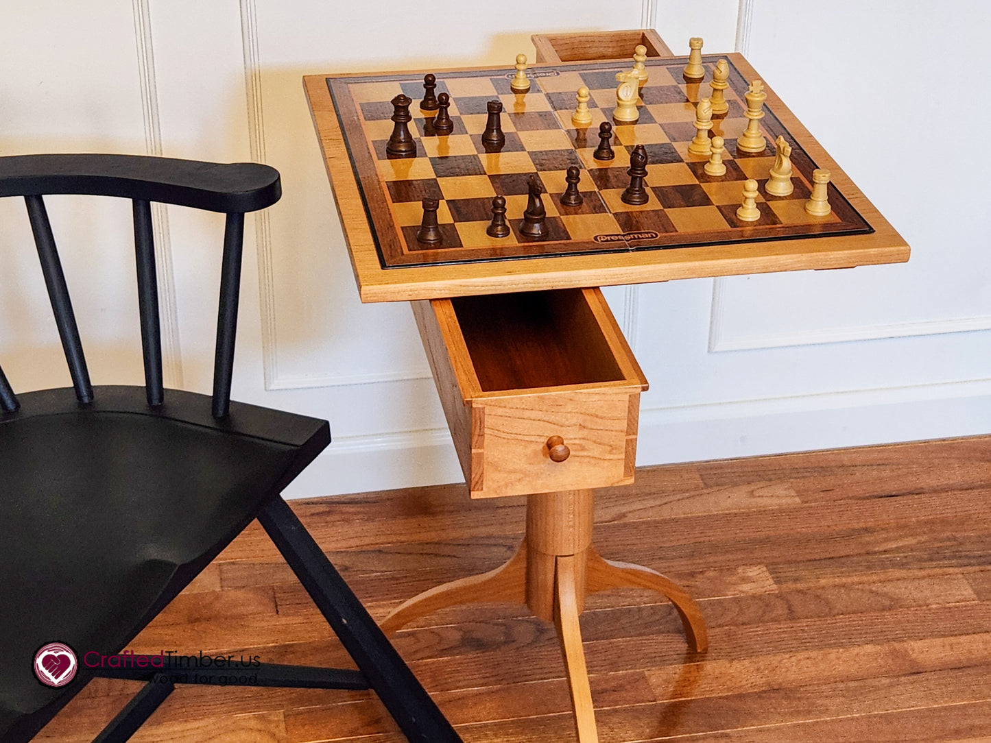 Shaker-style Side/Game Table