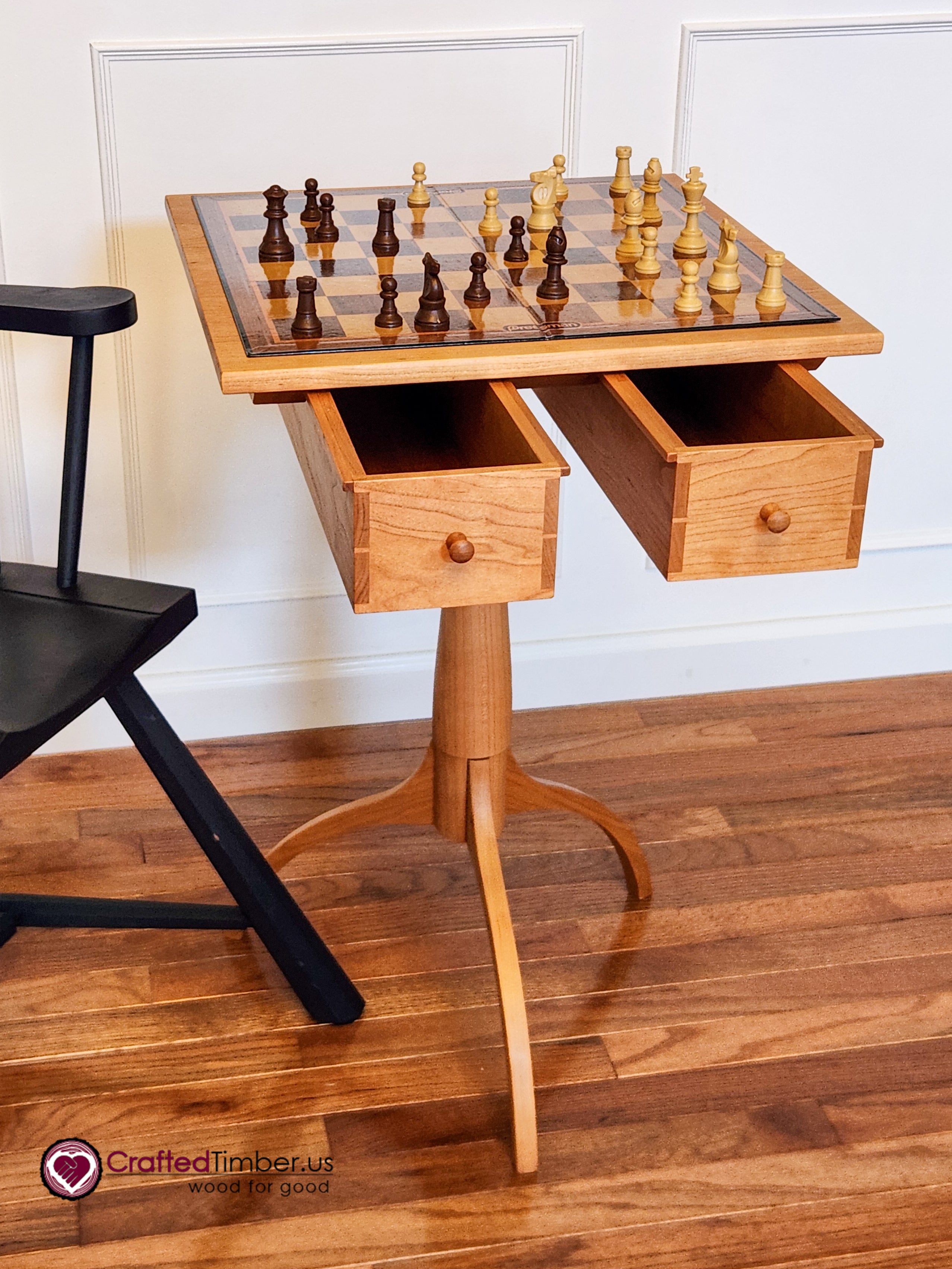 Shaker-style Side/Game Table